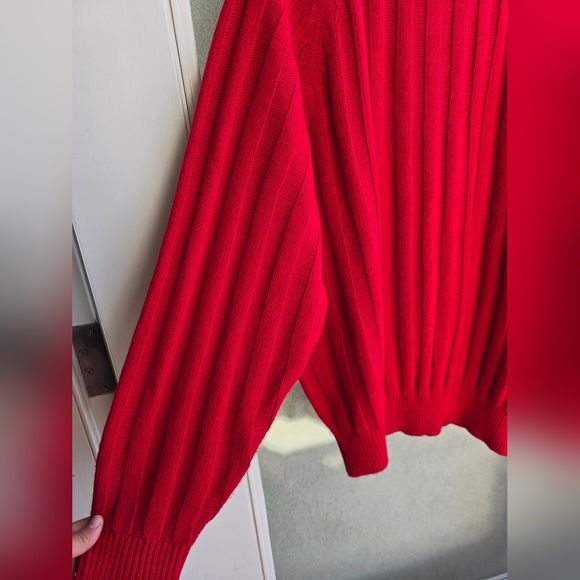 Vintage man knitted wool sweater from the year 80 and 90 - Picture 3 of 12